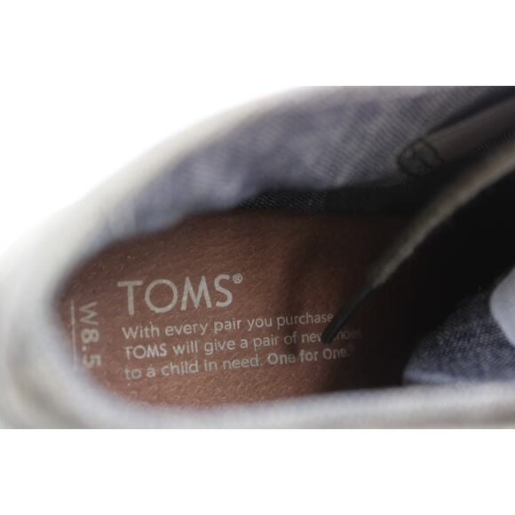 Toms Shoes Women's‎ 8.5 Camo Washed Desert Canvas Wedge Bootie - Picture 7 of 9